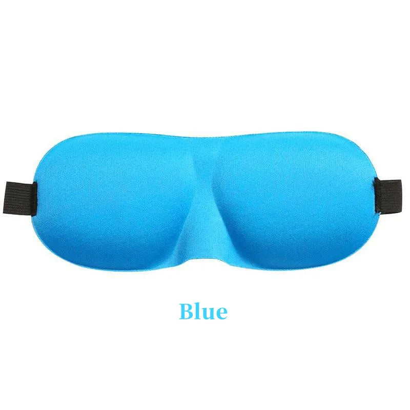 3D Sleeping Mask Eyepatch Block Out Light Soft Paded Sleep Rest Relax Aid Cover Patch Blindfold Face Shade Eyeshade Eyes Patchs