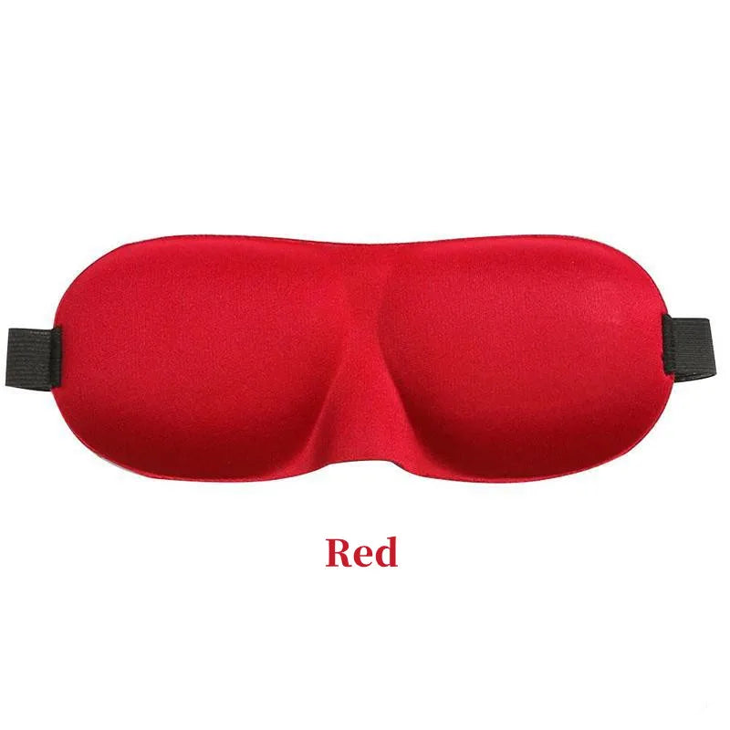 3D Sleeping Mask Eyepatch Block Out Light Soft Paded Sleep Rest Relax Aid Cover Patch Blindfold Face Shade Eyeshade Eyes Patchs
