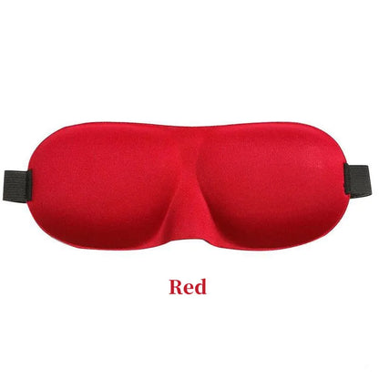3D Sleeping Mask Eyepatch Block Out Light Soft Paded Sleep Rest Relax Aid Cover Patch Blindfold Face Shade Eyeshade Eyes Patchs