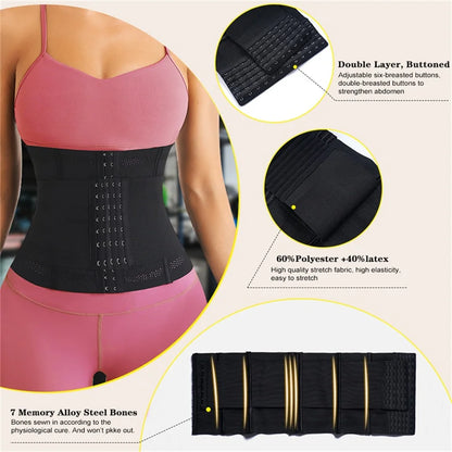 Waist Cinchers Shapers High Elastic Mesh Breathable Girdles For Women Slimming Sheath Flat Belly Waist Trainer Shapewear