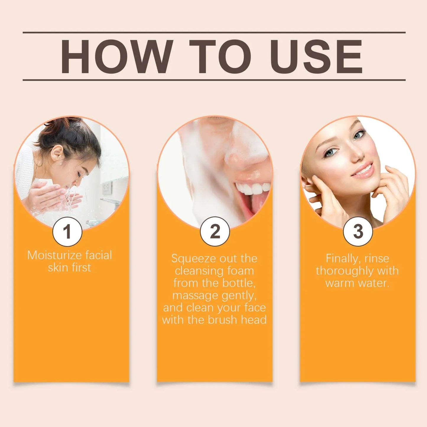 Jaysuing Turmeric Cleanser Deep Cleansing Brightens Skin Moisturizing Anti Wrinkle Deep Nourishing Gentle Moisturizing SkinCare