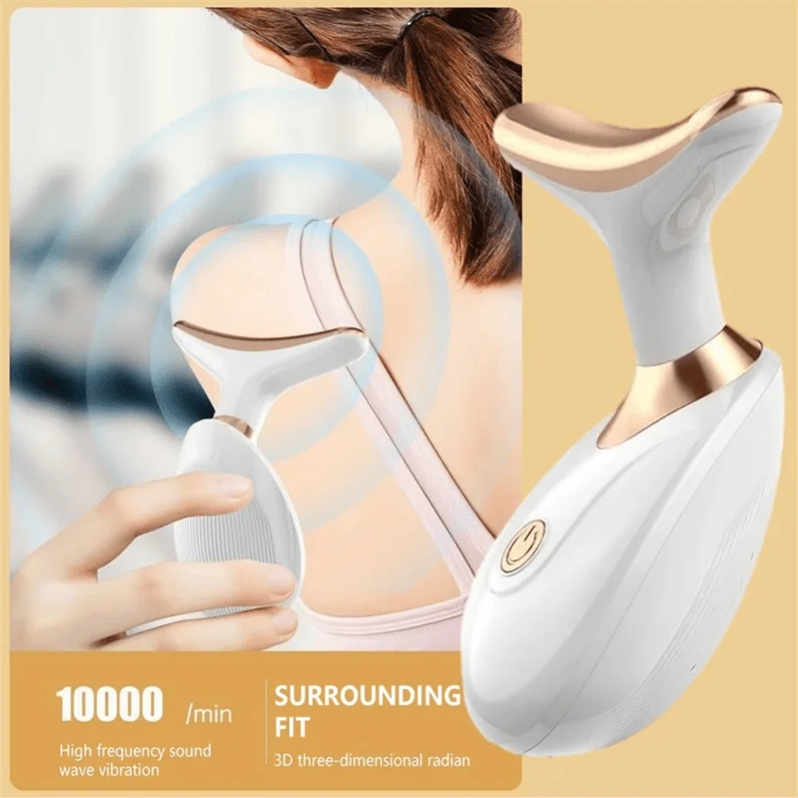 Portable Face Lifting Device - Electric Firming Massager for Wrinkles, Double Chin & Skin Tightening