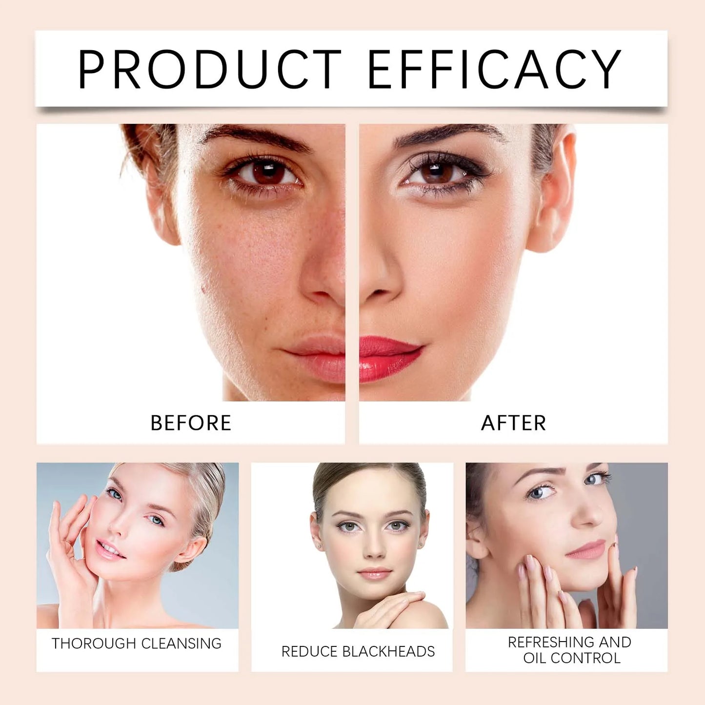 Jaysuing Turmeric Cleanser Deep Cleansing Brightens Skin Moisturizing Anti Wrinkle Deep Nourishing Gentle Moisturizing SkinCare