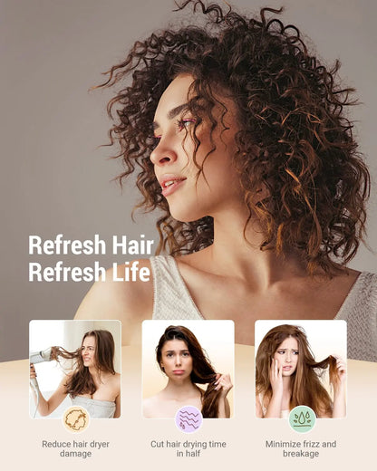 Microfiber Hair Towel Extra Large Wrap Quick Dry Hair Towel Wrap With Elastic Band , Ultra Absorbent Soft Hair Towel Wrap Turban