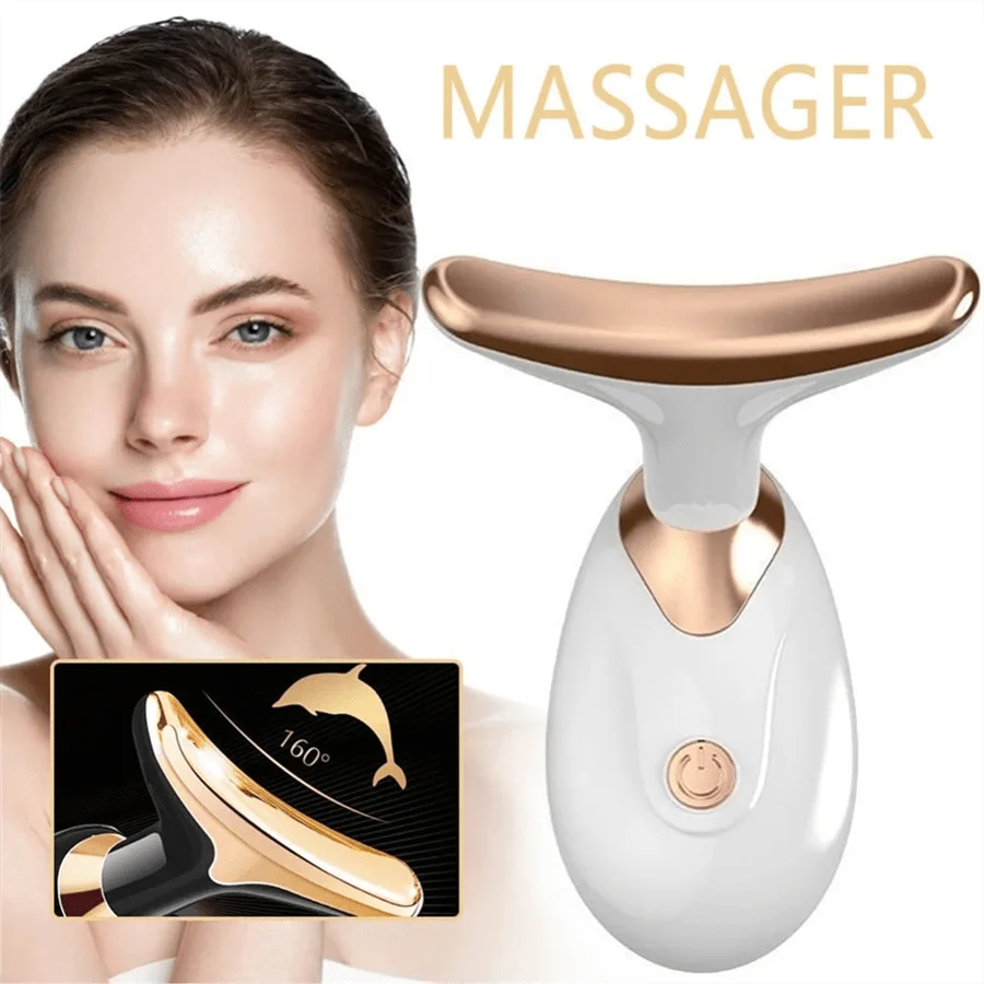 Portable Face Lifting Device - Electric Firming Massager for Wrinkles, Double Chin & Skin Tightening