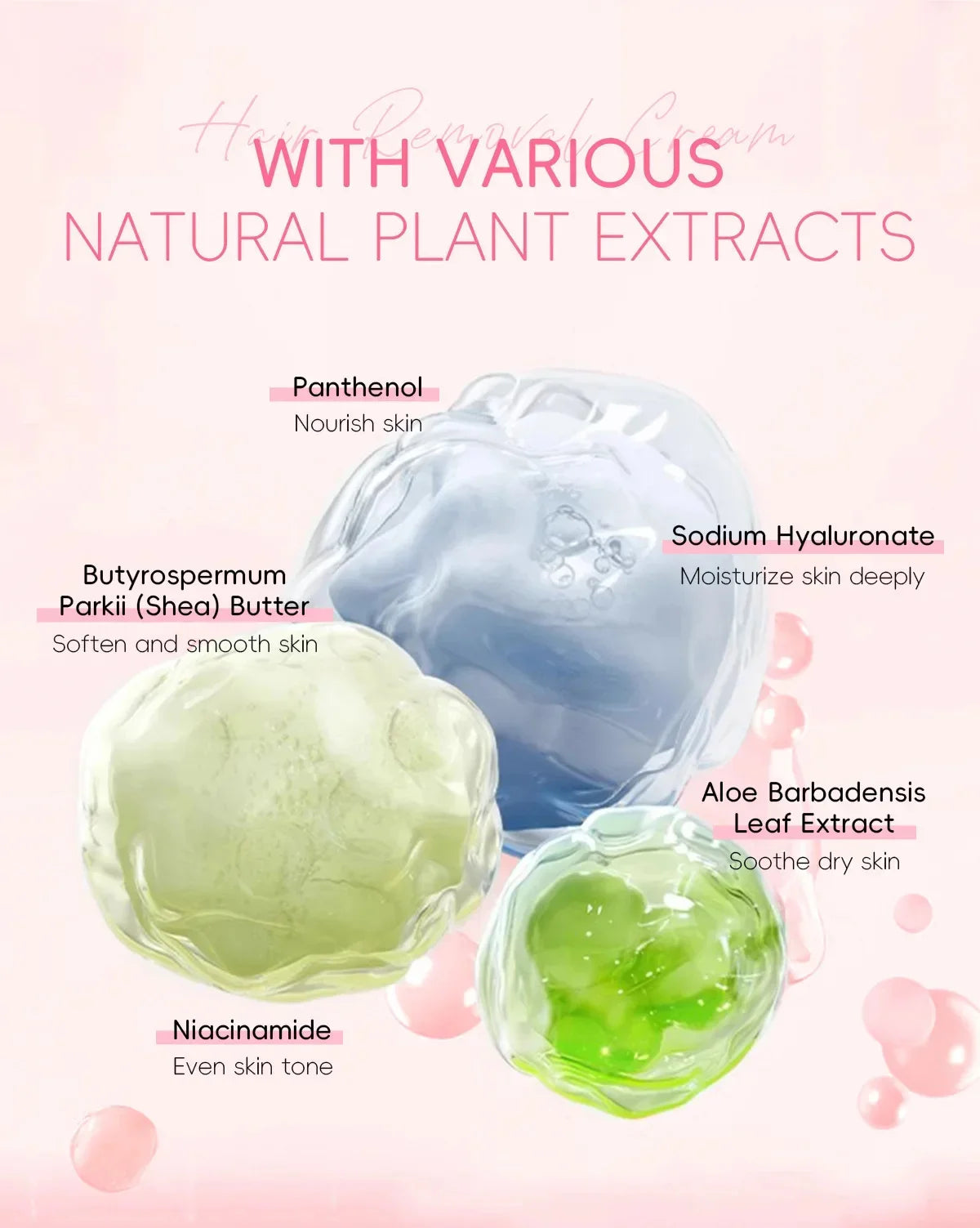 Sakura Hair Removal Cream Fast Painless Hair Growth Inhibitor Arm Armpit Legs Intimate Areas Permanent Depilatory for Men Woman