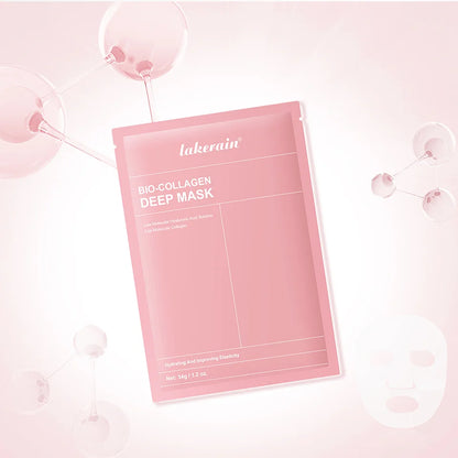 Bio-Collagen Real Deep Mask Supplement Collagen Hydrating Overnight Hydrogel Mask Elasticity Improvement Pore Minimizing Firming