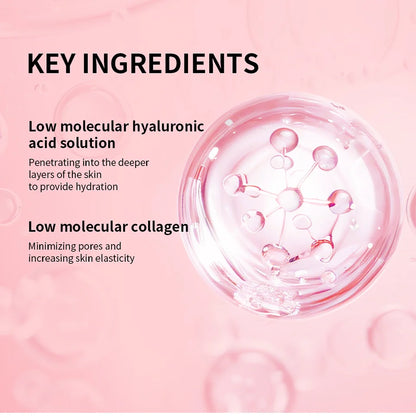 Bio-Collagen Real Deep Mask Supplement Collagen Hydrating Overnight Hydrogel Mask Elasticity Improvement Pore Minimizing Firming