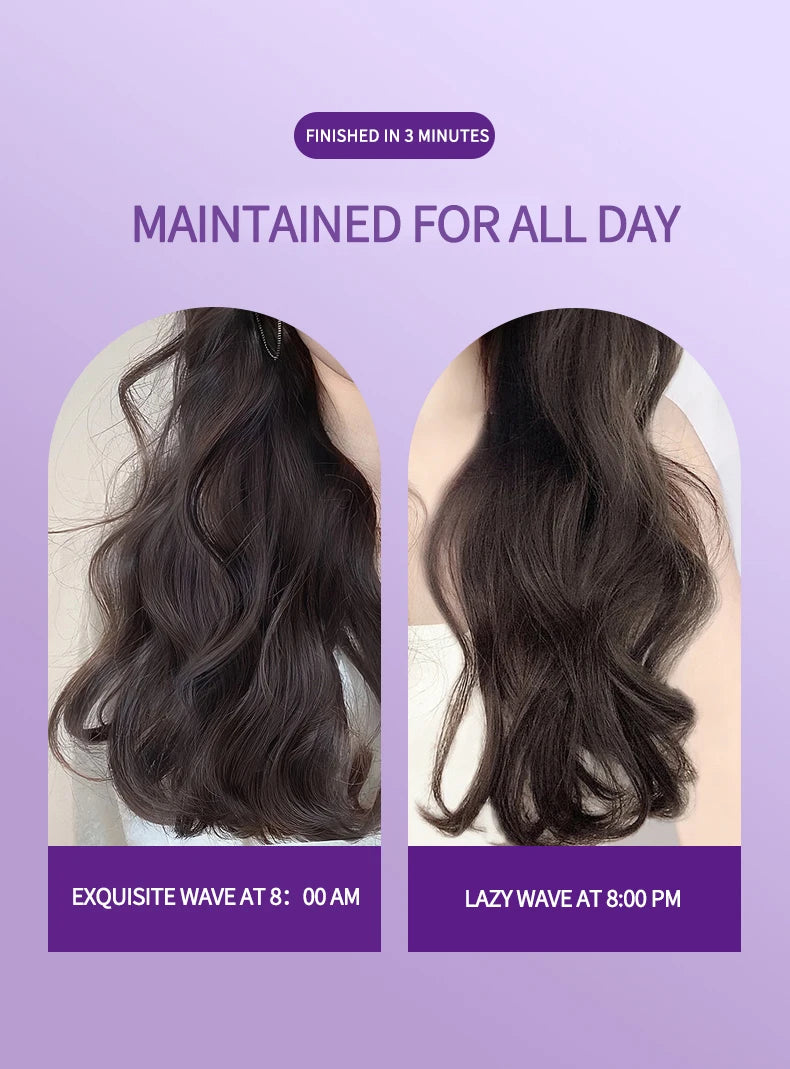 Bigoudi électrique en céramique, fer à friser longue durée, outil de coiffage, baguette à friser, grande vague, 36mm