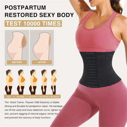 Waist Cinchers Shapers High Elastic Mesh Breathable Girdles For Women Slimming Sheath Flat Belly Waist Trainer Shapewear