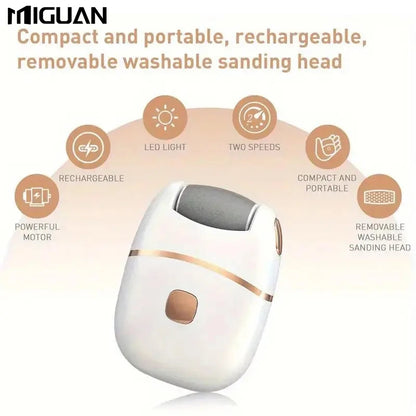 1pc Electric Foot Grinder, Rechargeable Thick Leather Polishing Foot Grinder, Foot Grinder