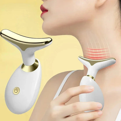 Portable Face Lifting Device - Electric Firming Massager for Wrinkles, Double Chin & Skin Tightening