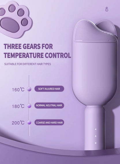 Bigoudi électrique en céramique, fer à friser longue durée, outil de coiffage, baguette à friser, grande vague, 36mm