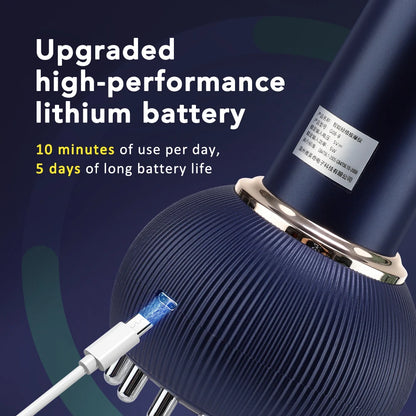 Electric Lymphatic Drainage Machine Meridian Body Massage Brush Microcurrent Anti Cellulite Guasha Physiotherapy Apparatus